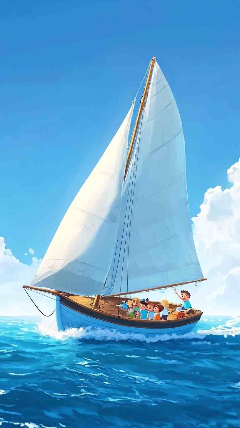 Boat Pic Cartoon Images 4K HD Wallpapers