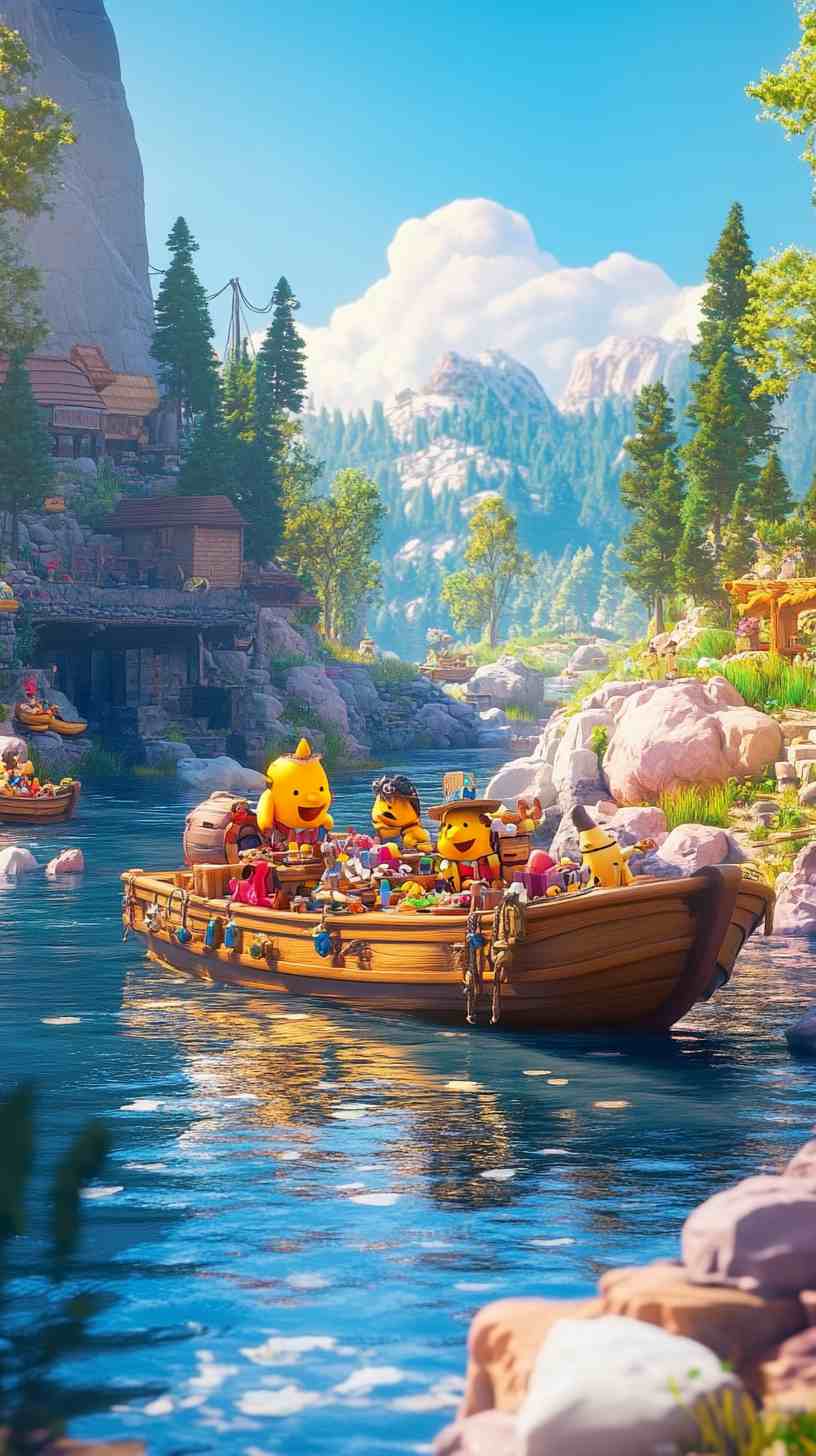 Boat Pic Cartoon Images 4K HD Wallpapers