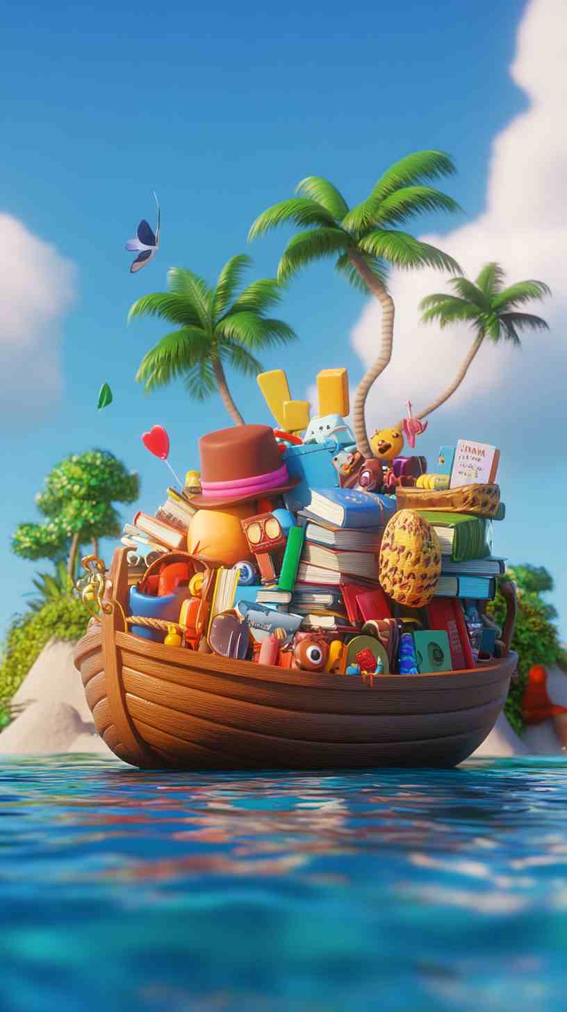 Boat Pic Cartoon Images 4K HD Wallpapers