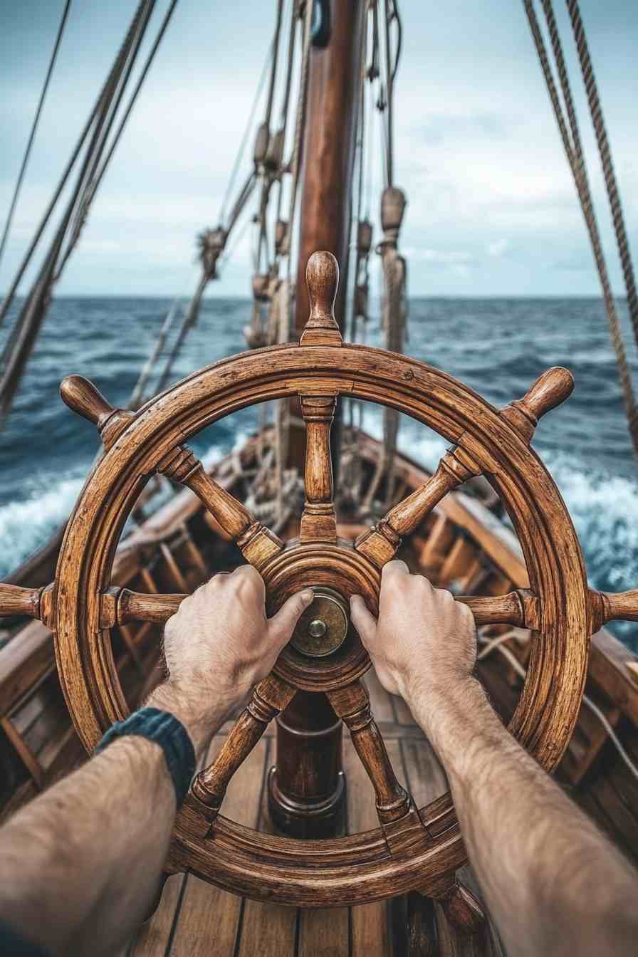 Boat Wheel Image 4K HD Wallpapers