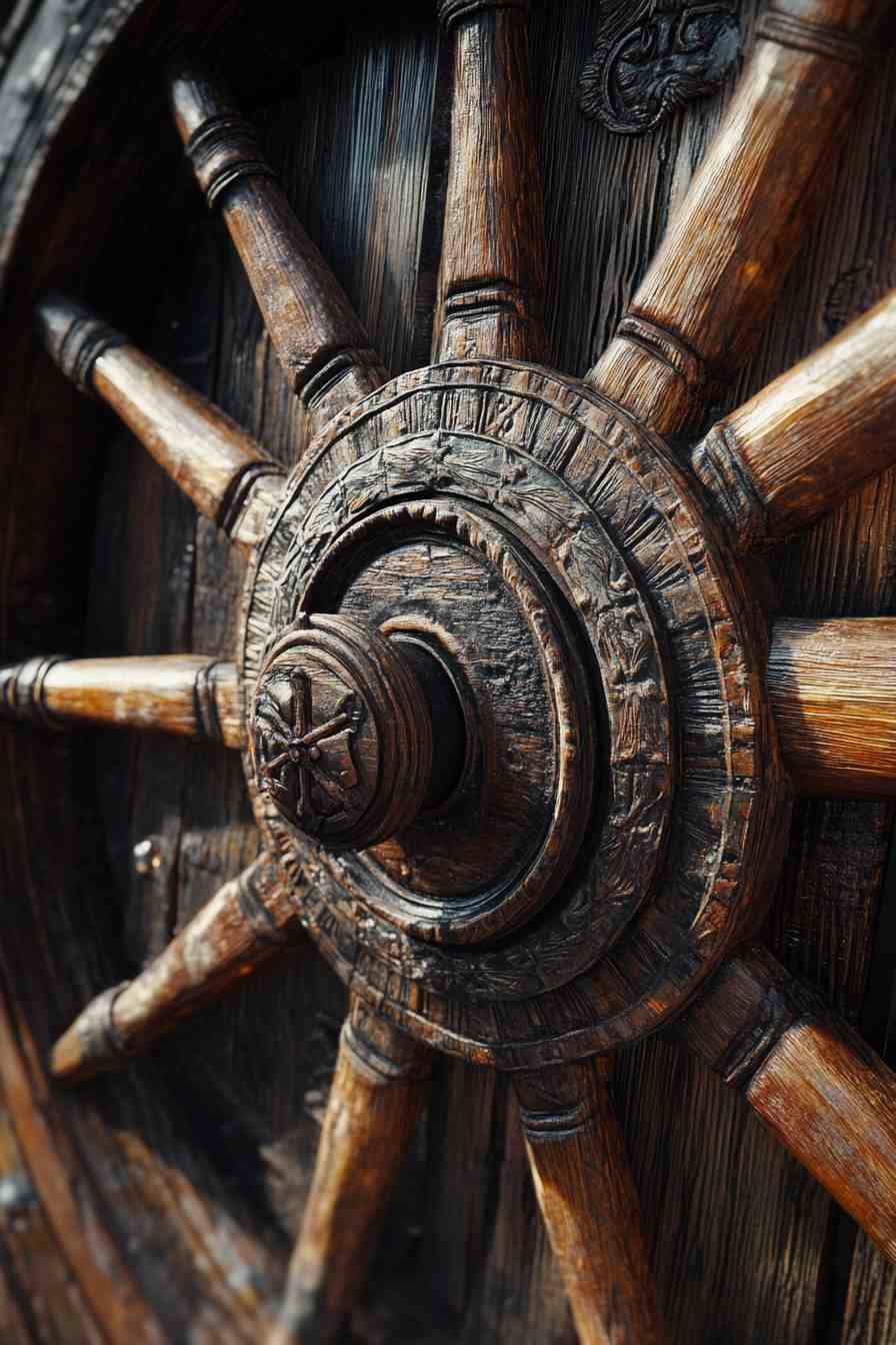 Boat Wheel Image 4K HD Wallpapers
