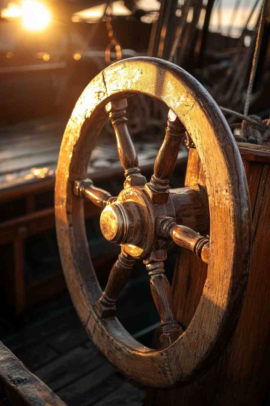 Boat Wheel Image 4K HD Wallpapers