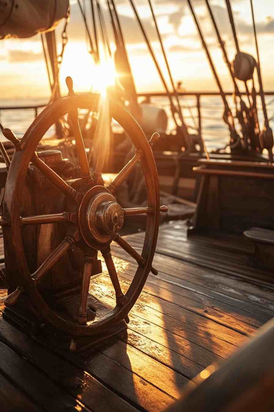 Boat Wheel Image 4K HD Wallpapers