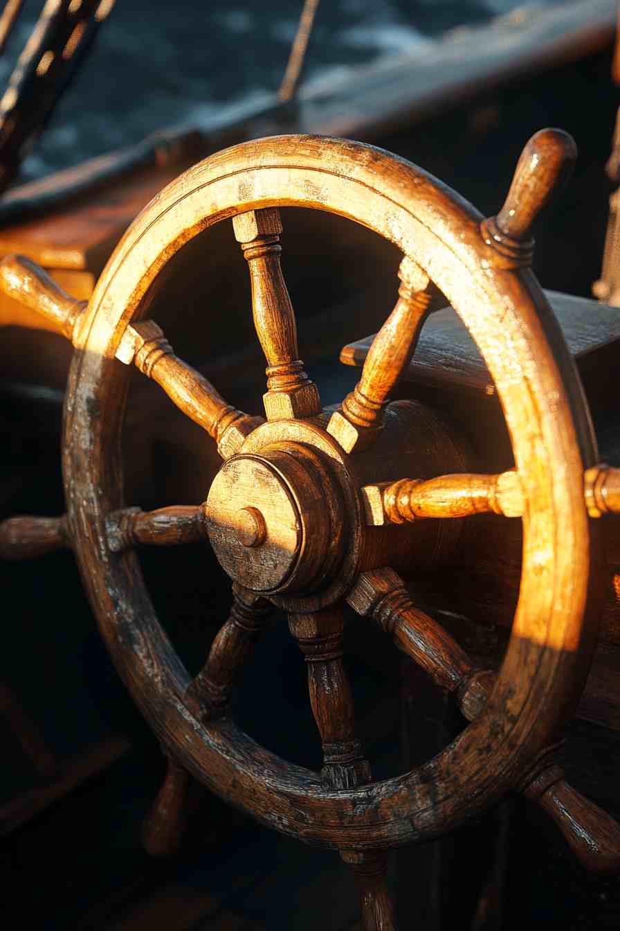 Boat Wheel Image 4K HD Wallpapers