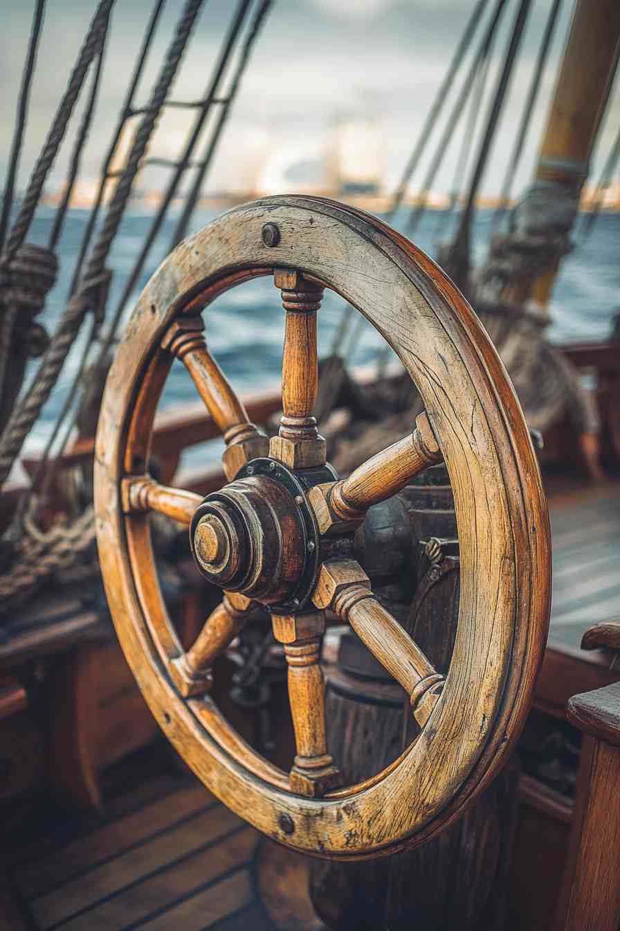 Boat Wheel Image 4K HD Wallpapers