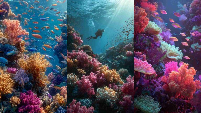 Coral Images in the Sea 4K HD Wallpapers