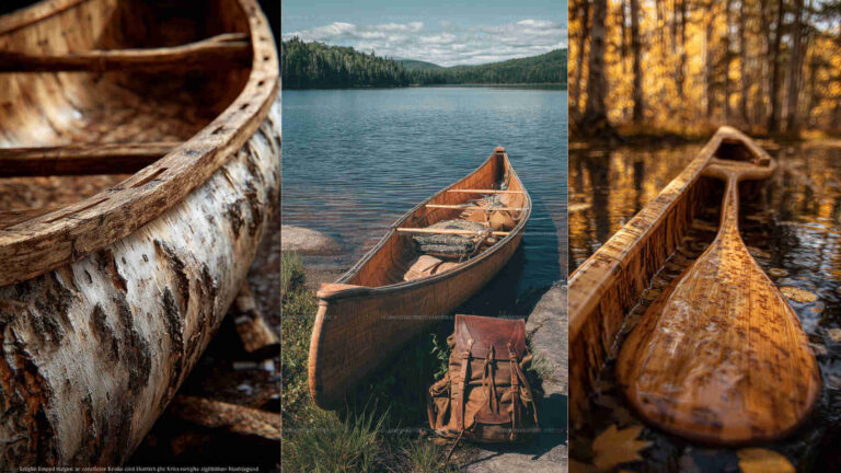 New Birch Bark Canoe Images 4K HD Wallpapers
