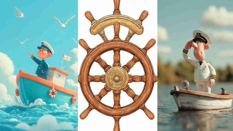 Boat Captain Clip Art 4K HD Wallpapers