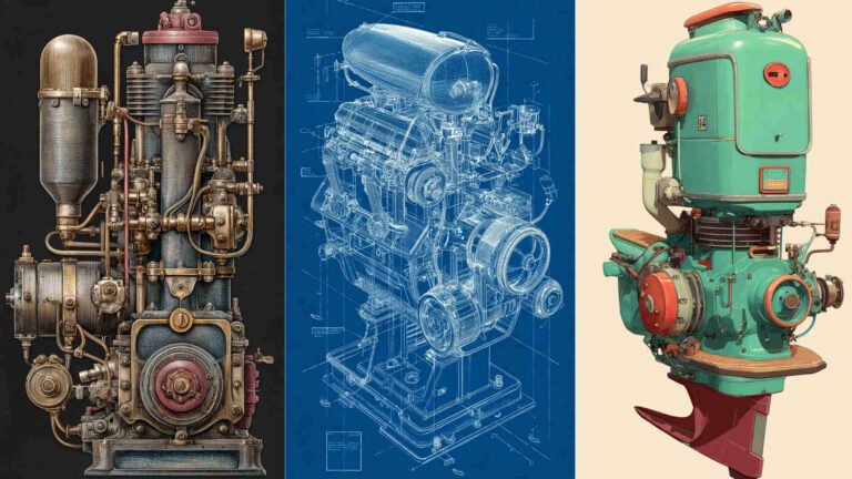 New Boat Motor Clipart 4K HD Wallpapers