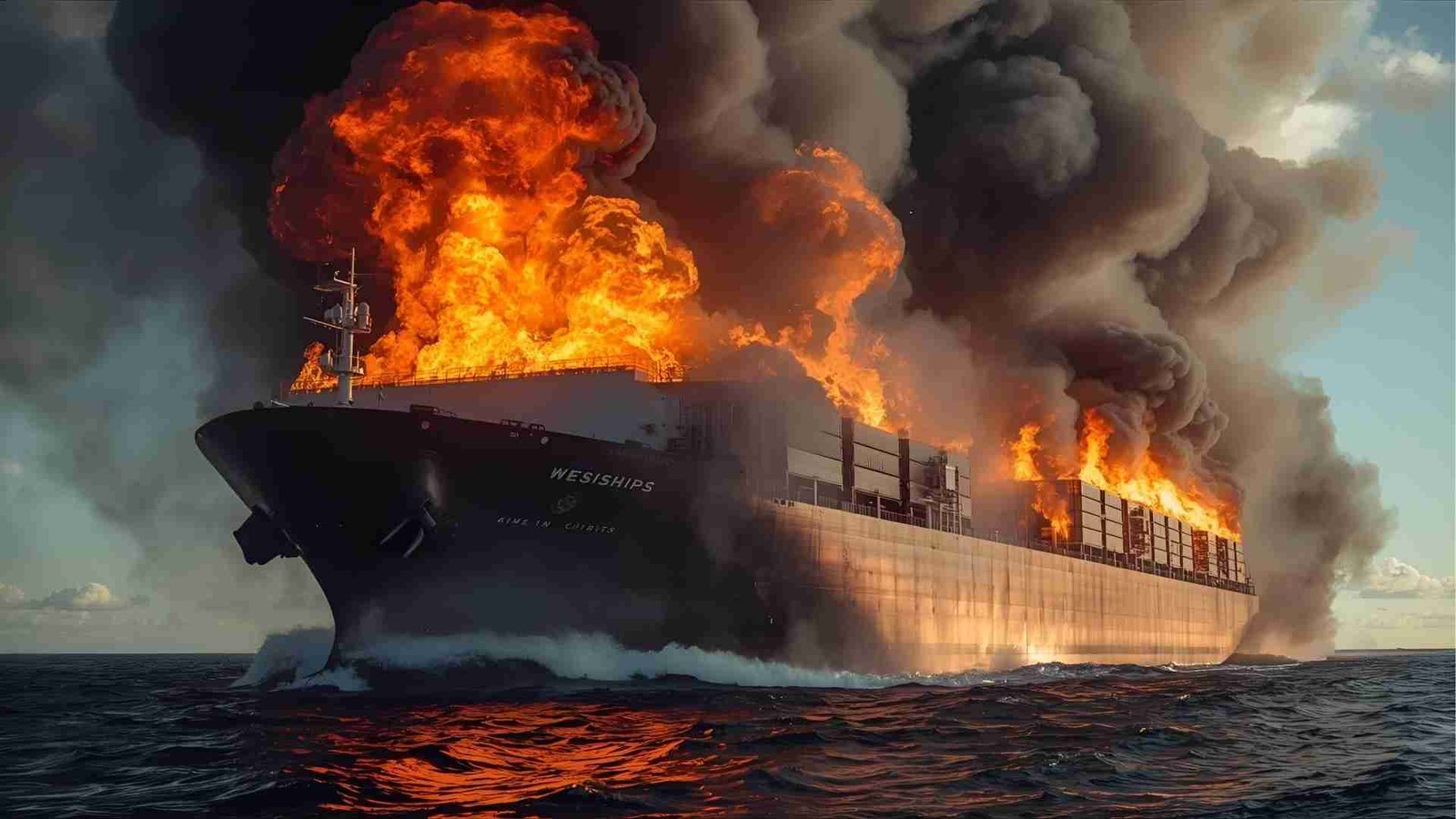 Fire on Ships: Causes, Prevention, and Response