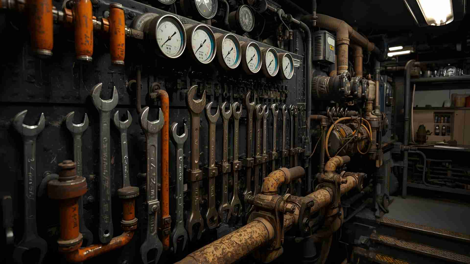 Essential Tools in a Ship’s Engine Room