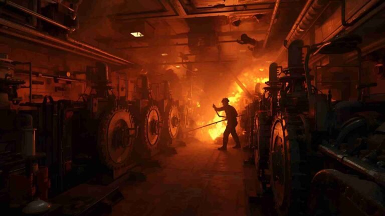 Fire in the Engine Room: A Guide for Ship Engine Cadets and Students