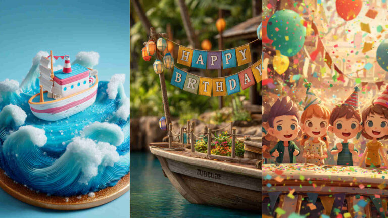 New Boat Happy Birthday Images 4K HD Wallpapers