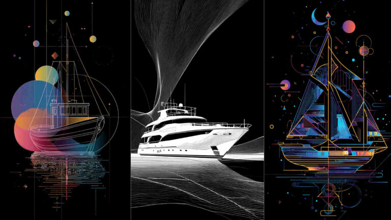 New Boat Image Outline 4K HD Wallpapers