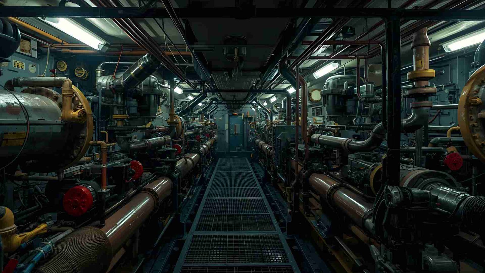 Air Compressors in Ships’ Engine Rooms