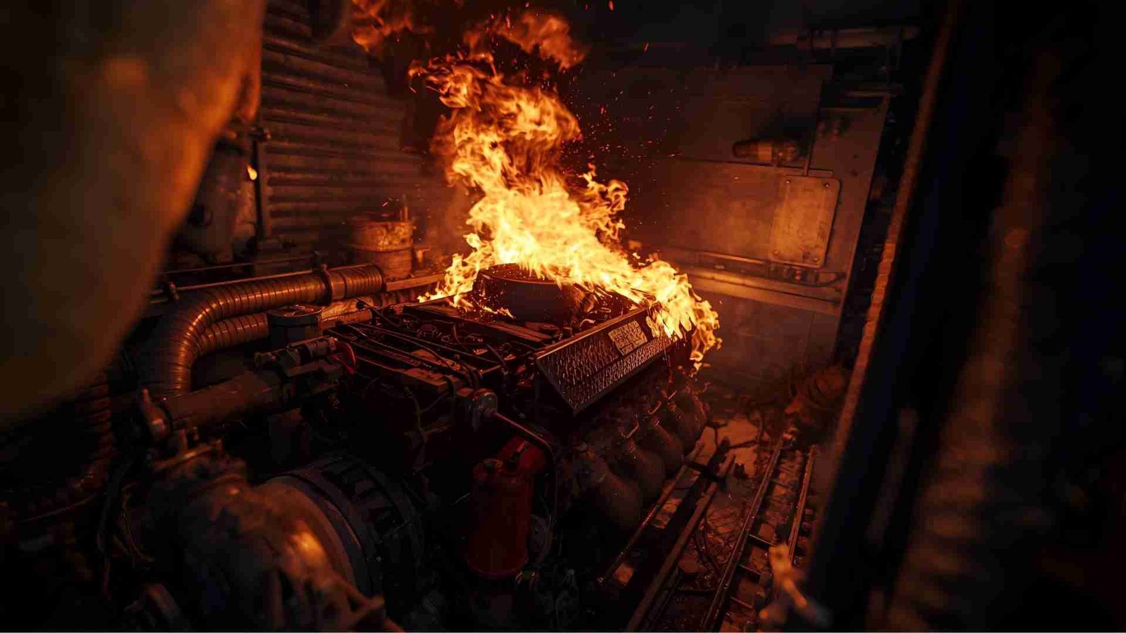 Scavenge Fire of Two Stroke Marine Diesel Engine on Ships