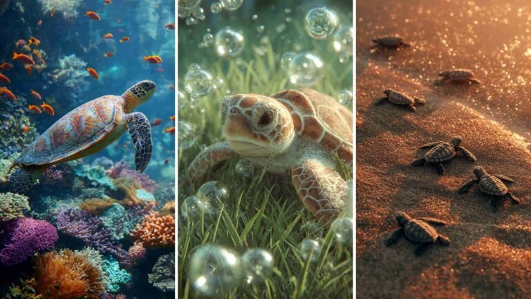 Cute Sea Turtle 4K HD Wallpapers