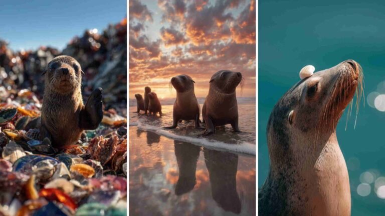 Cute Sea Lion 4K HD Wallpapers