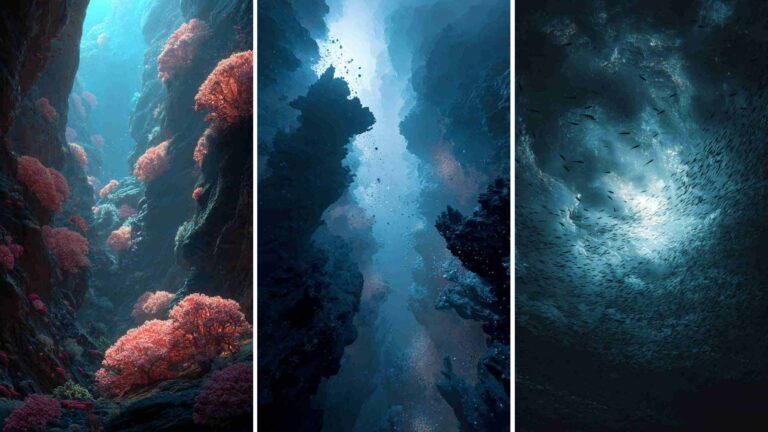 Deep Ocean Background 4K HD Wallpapers