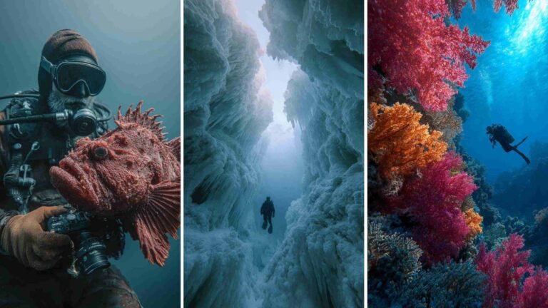 Deep Sea Diving 4K HD Wallpapers