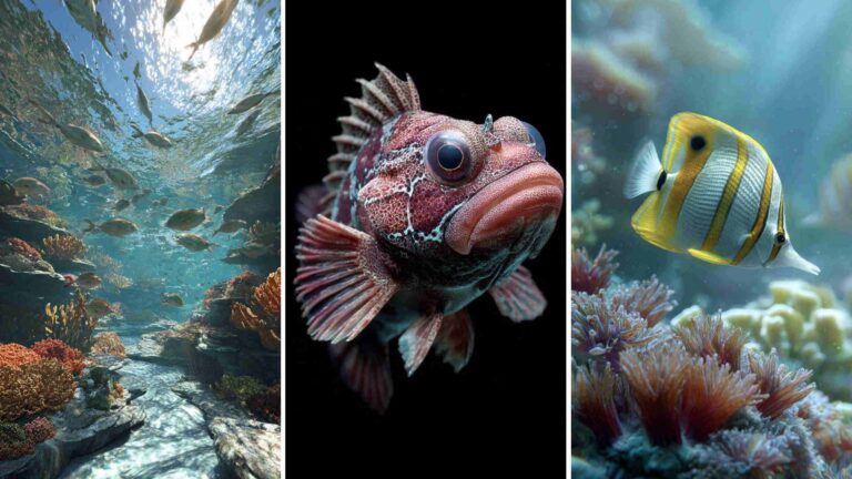 Fish of the Ocean 4K HD Wallpapers