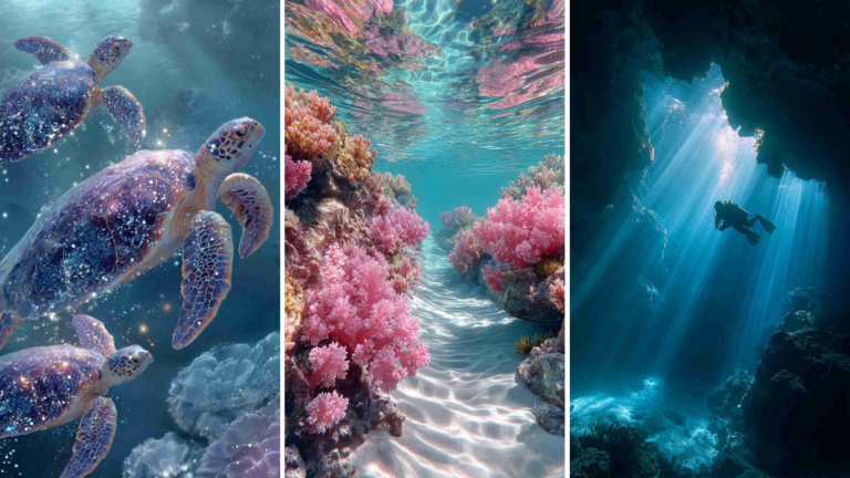 Dreamy Underwater Sea 4K HD Wallpapers