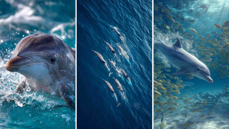 Dolphin in Ocean 4K HD Wallpapers