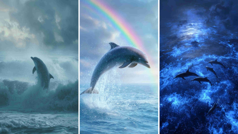 Dolphin in Sea 4K HD Wallpapers