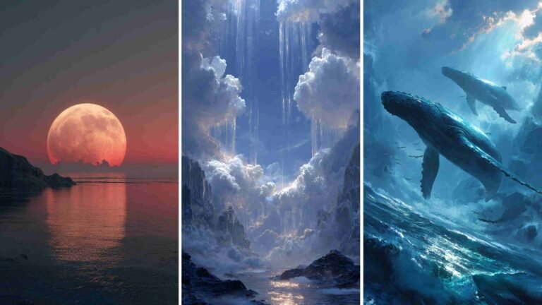 Fantasy Ocean Concept Art 4K HD Wallpapers