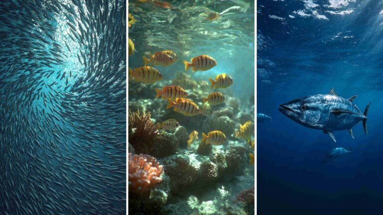 Fish in Ocean 4K HD Wallpapers