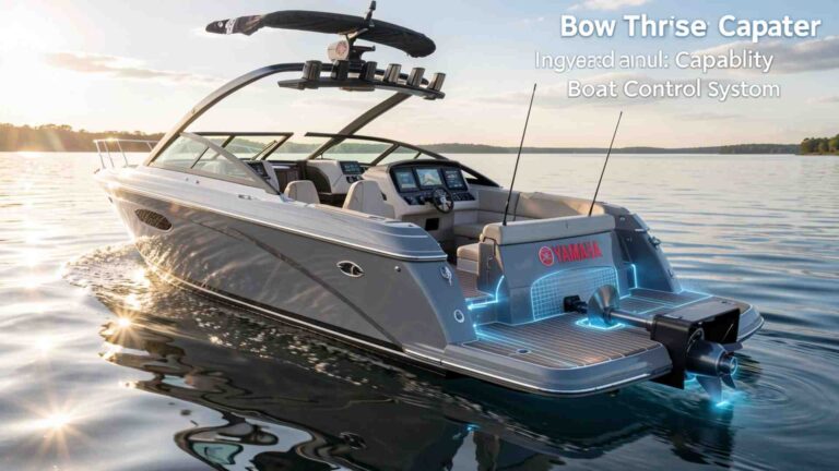Bow Thruster Capability Integrated into Yamaha’s Boat Control System