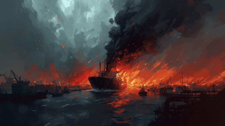 What To Do When Black Smoke Is Coming Out Of Ship’s Funnel At Port?