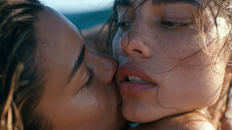 A Secret Kiss at Sea: Brazilian Girls in Love