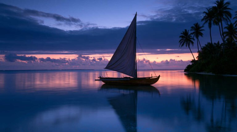 Caribbean Boat Wallpaper 4K HD Images