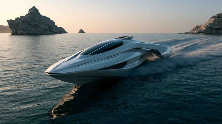 Hydrogen Speedboat Wallpaper