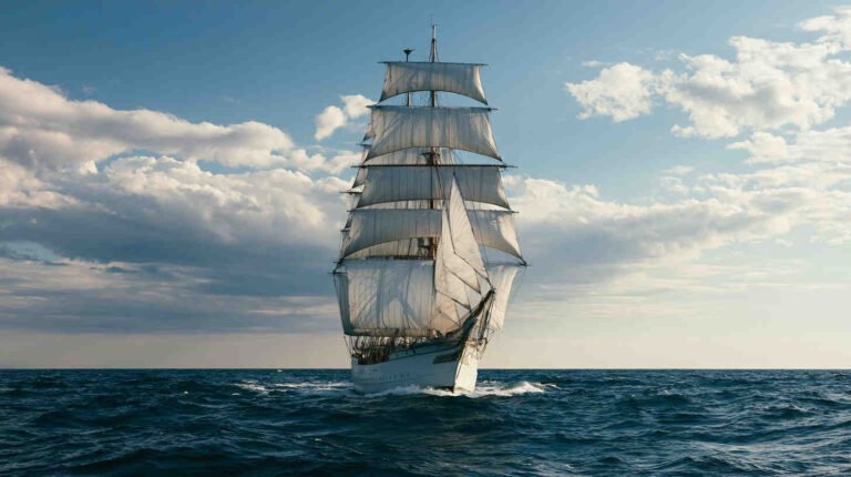 Open Sea Sailing Wallpaper 4K HD Images