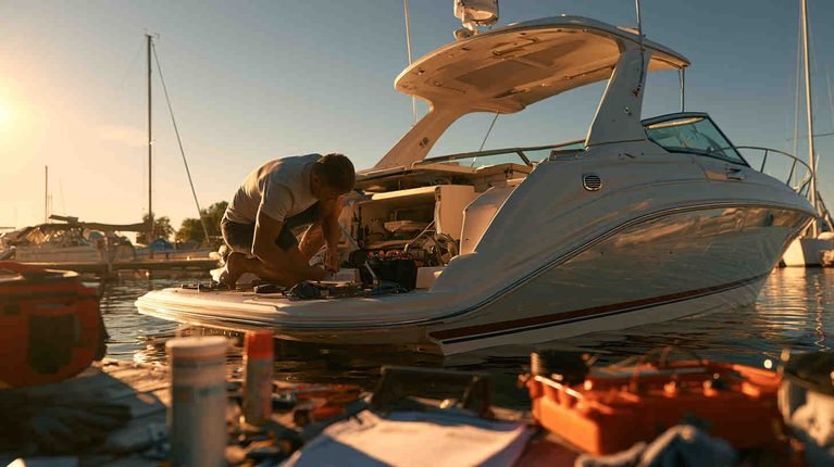 A realistic maintenance schedule for boats used once a month